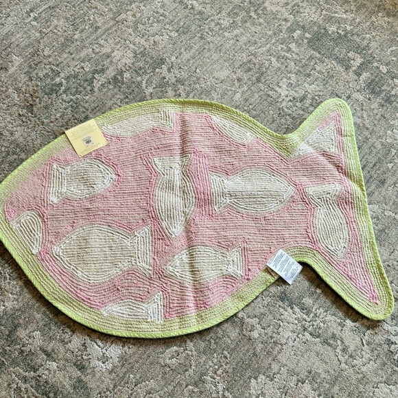 Pottery Barn Kids Fish Bath Mat - Picture 3 of 5